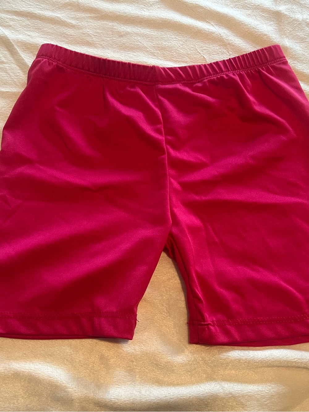 Bright Magenta Athletic Bike Shorts
